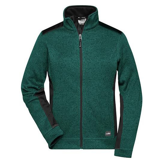 Dark Green Melange Black