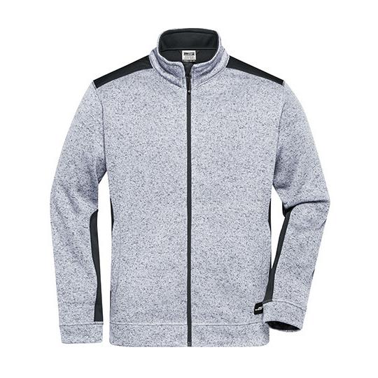 Men´s Knitted Workwear Fleece Jacket -STRONG-