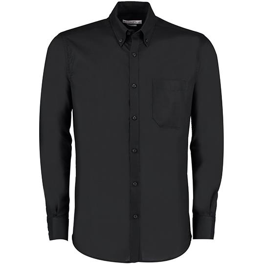 Men`s Slim Fit Workwear Oxford Shirt Long Sleeve