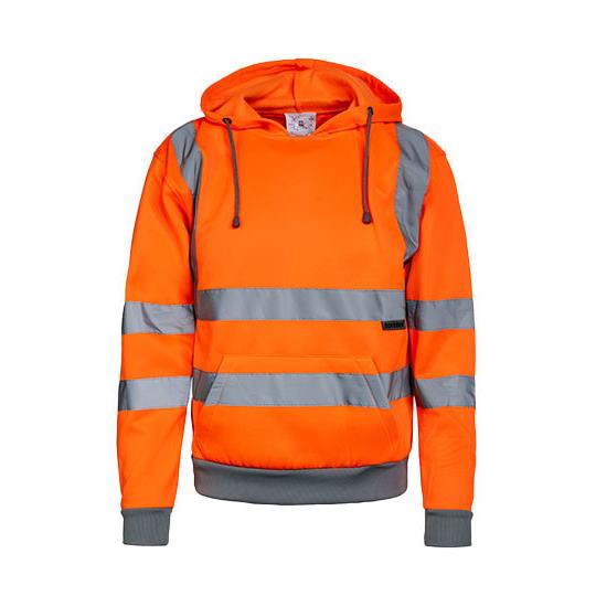 Hi-Vis Workwear Hoody Cork
