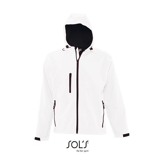 Men�s Hooded Softshell Jacket Replay