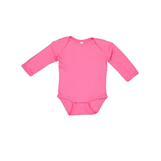 Infant Fine Jersey Long Sleeve Bodysuit