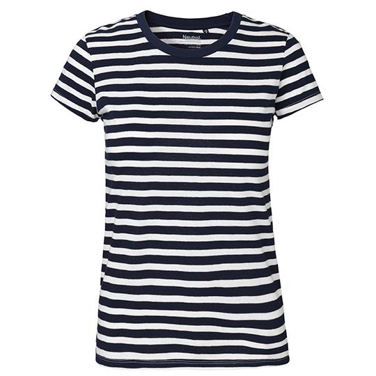 White - Navy (Striped)