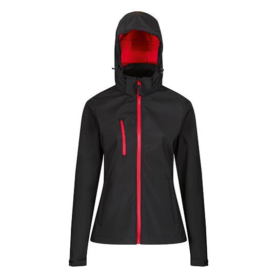 Women´s Venturer 3-Layer Printable Hooded Softshell Jacket