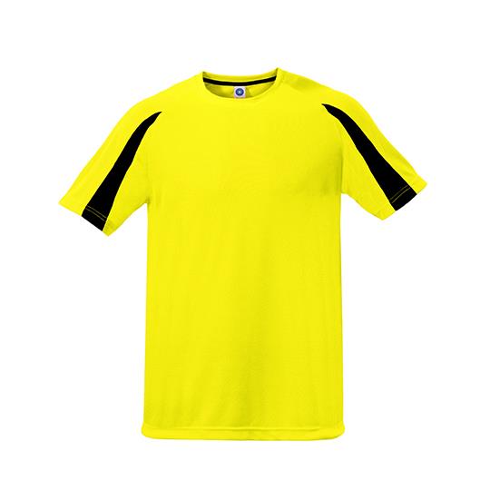 Fluorescent Yellow Black