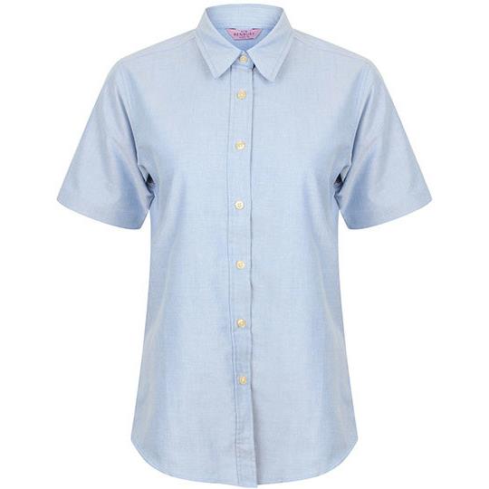 Ladies´ Classic Short Sleeved Oxford Shirt