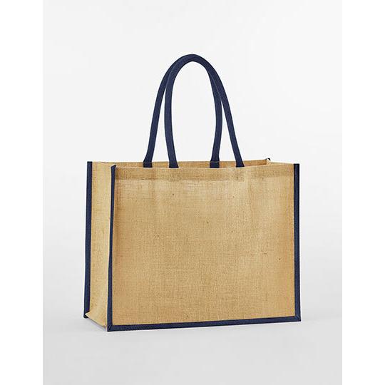 Natural Starched Jute Classic Shopper