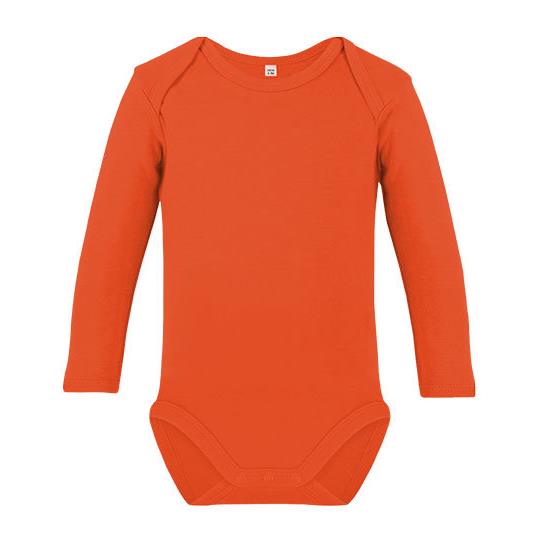 Organic Baby Bodysuit Long Sleeve Bailey 02