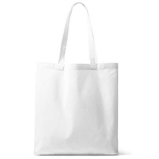 Organic Canvas Carrier Bag Long Handle London 01
