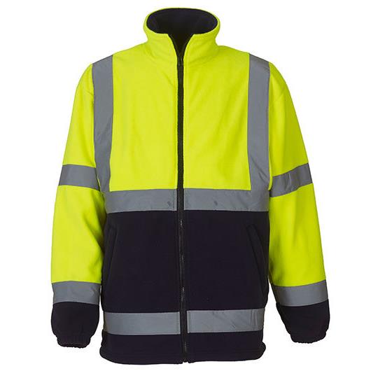 Hi-Vis Yellow Navy