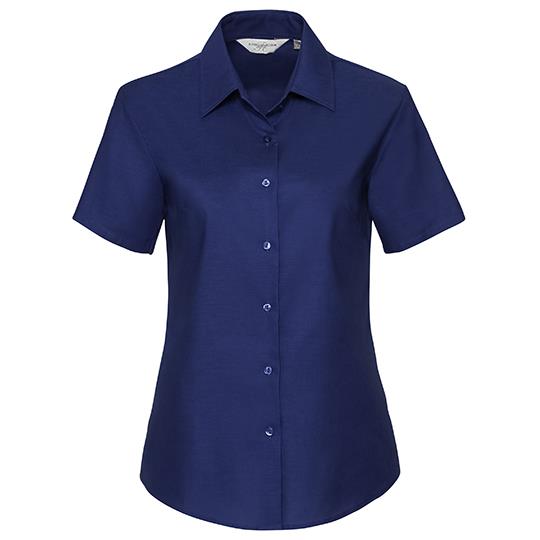 Ladies´ Short Sleeve Tailored Oxford Shirt