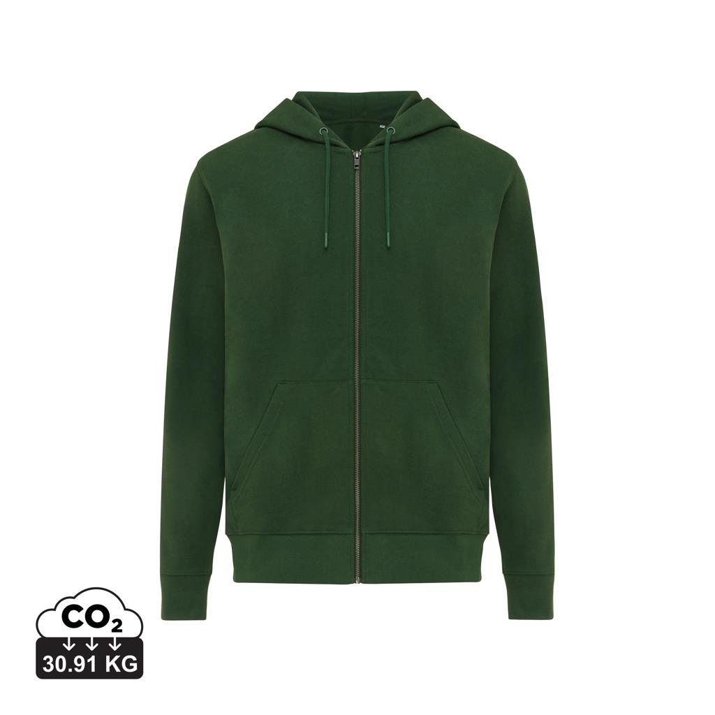 IQONIQ Abisko Zip-Kapuzenpullover aus recycelter Baumwolle