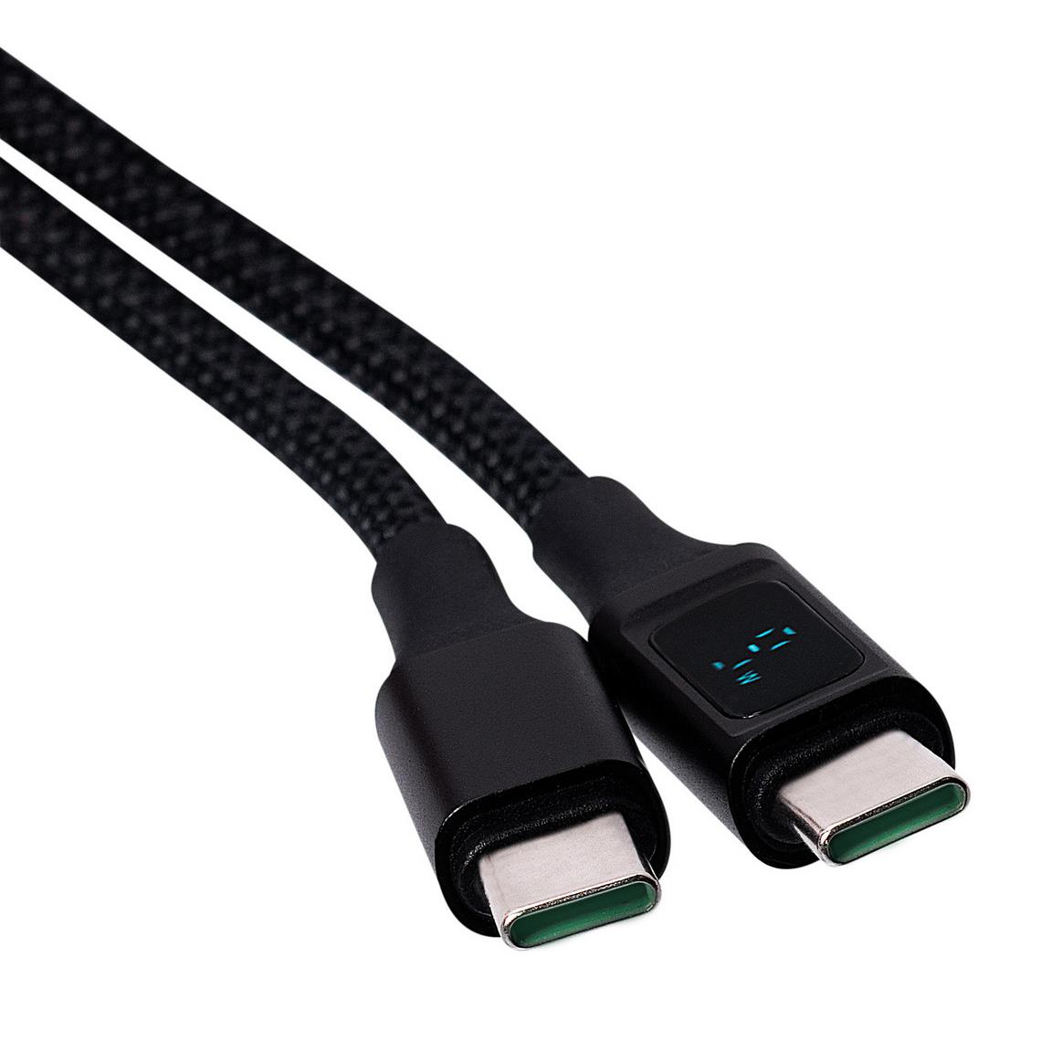 METER 100W Ladekabel mit Display