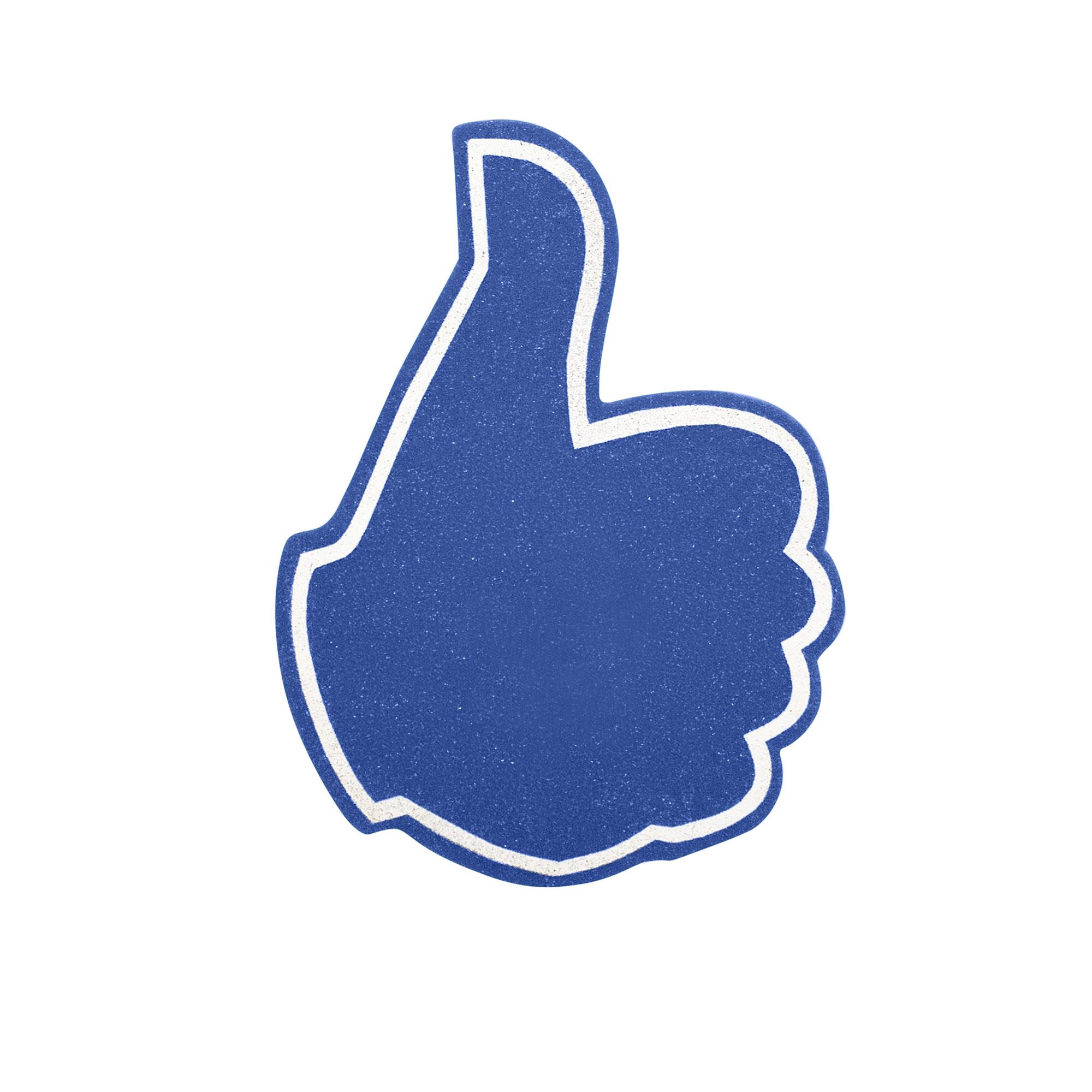 Winkehand Cartoon Thumb, 2-Seitig