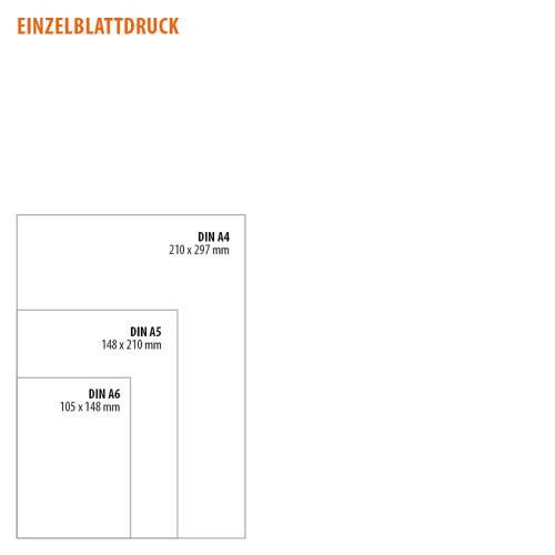 Schreibblock ´Primus´ DIN A4, 50 Blatt