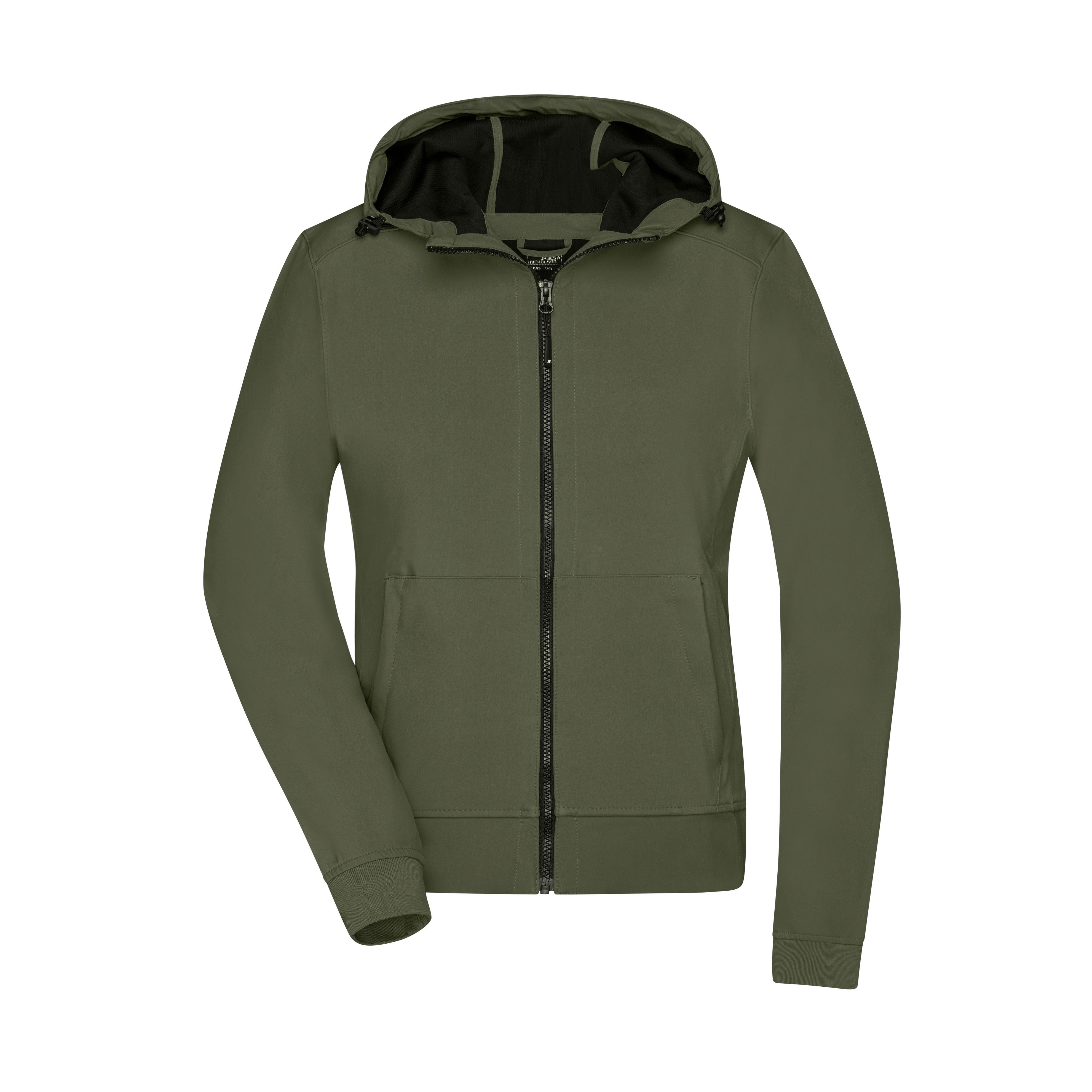 Ladies´ Hooded Softshell Jacket