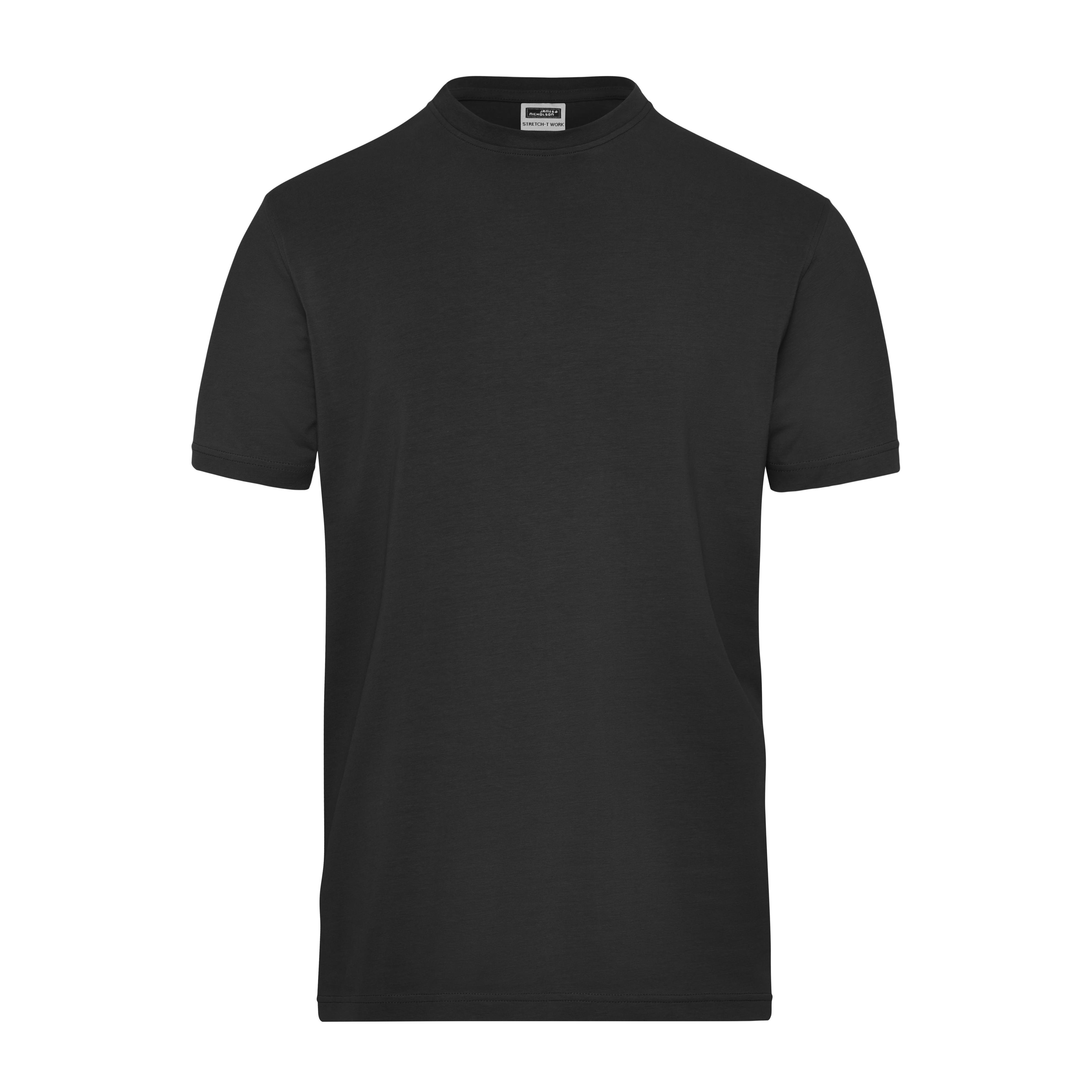 Men´s ORGANIC Stretch-T Work - SOLID -   OCS Blended