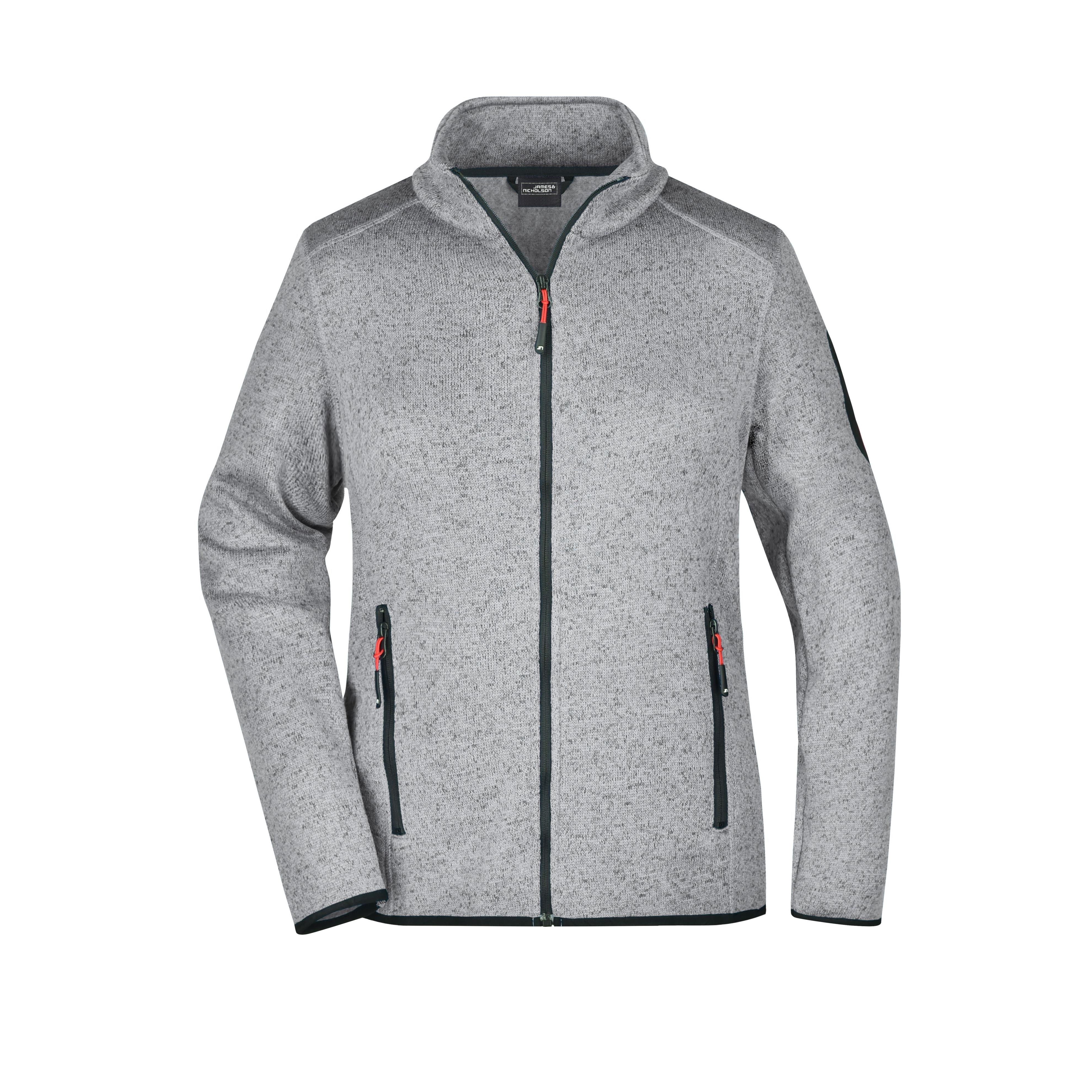 Ladies´ Knitted Fleece Jacket