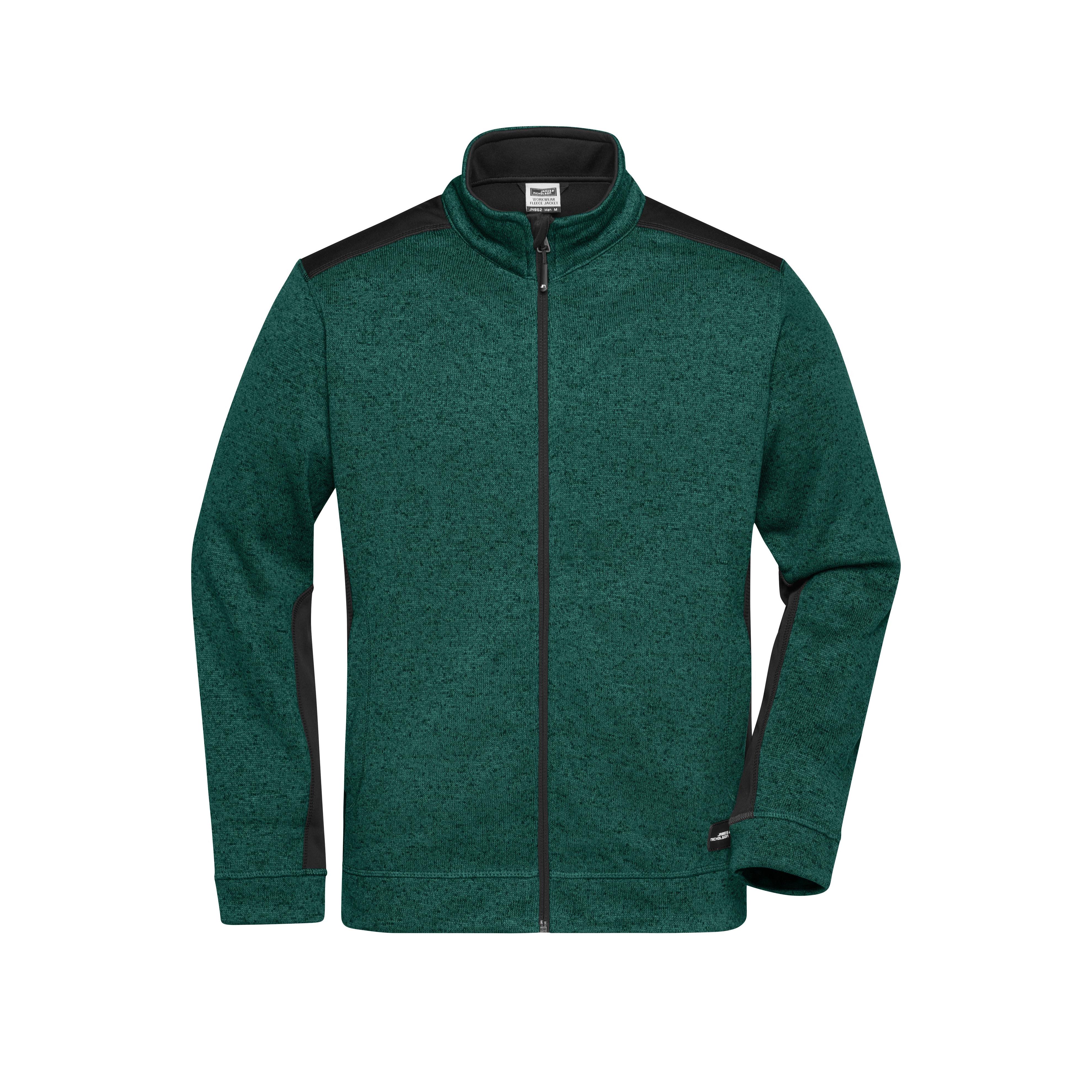 Men´s Knitted Workwear Fleece Jacket - STRONG -