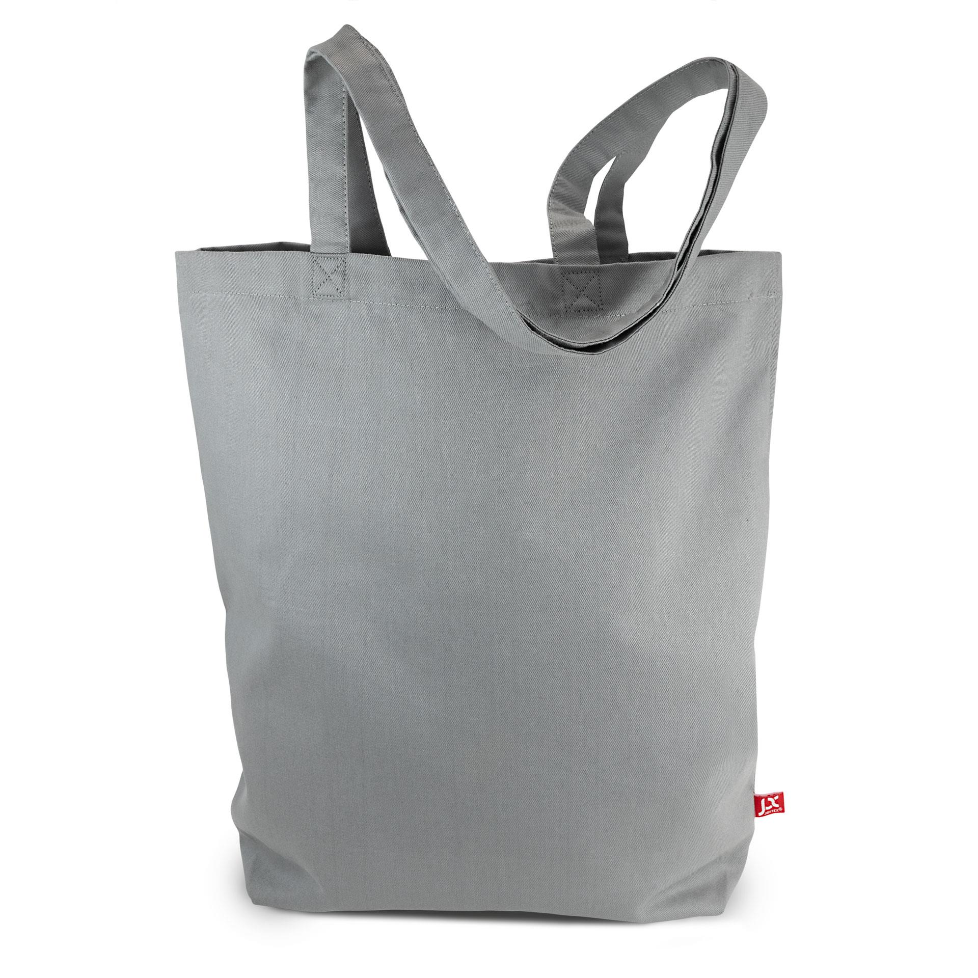 MELBOURNE – Canvas-Tasche mit Bodenfalte und langen Henkeln