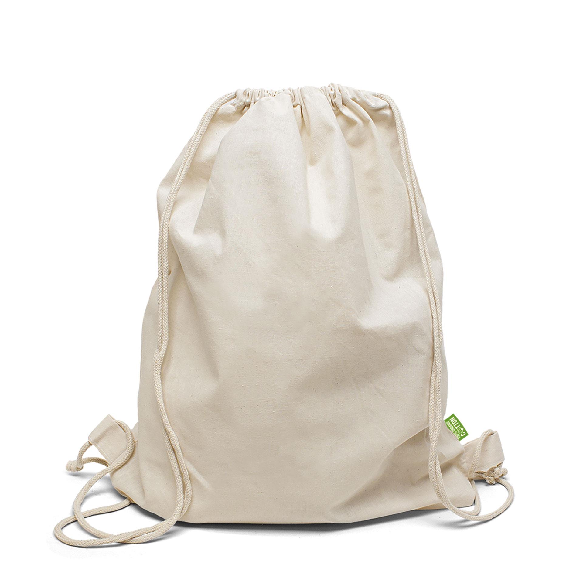 MONTREAL – Bio-Baumwollrucksack mit Kordelzug