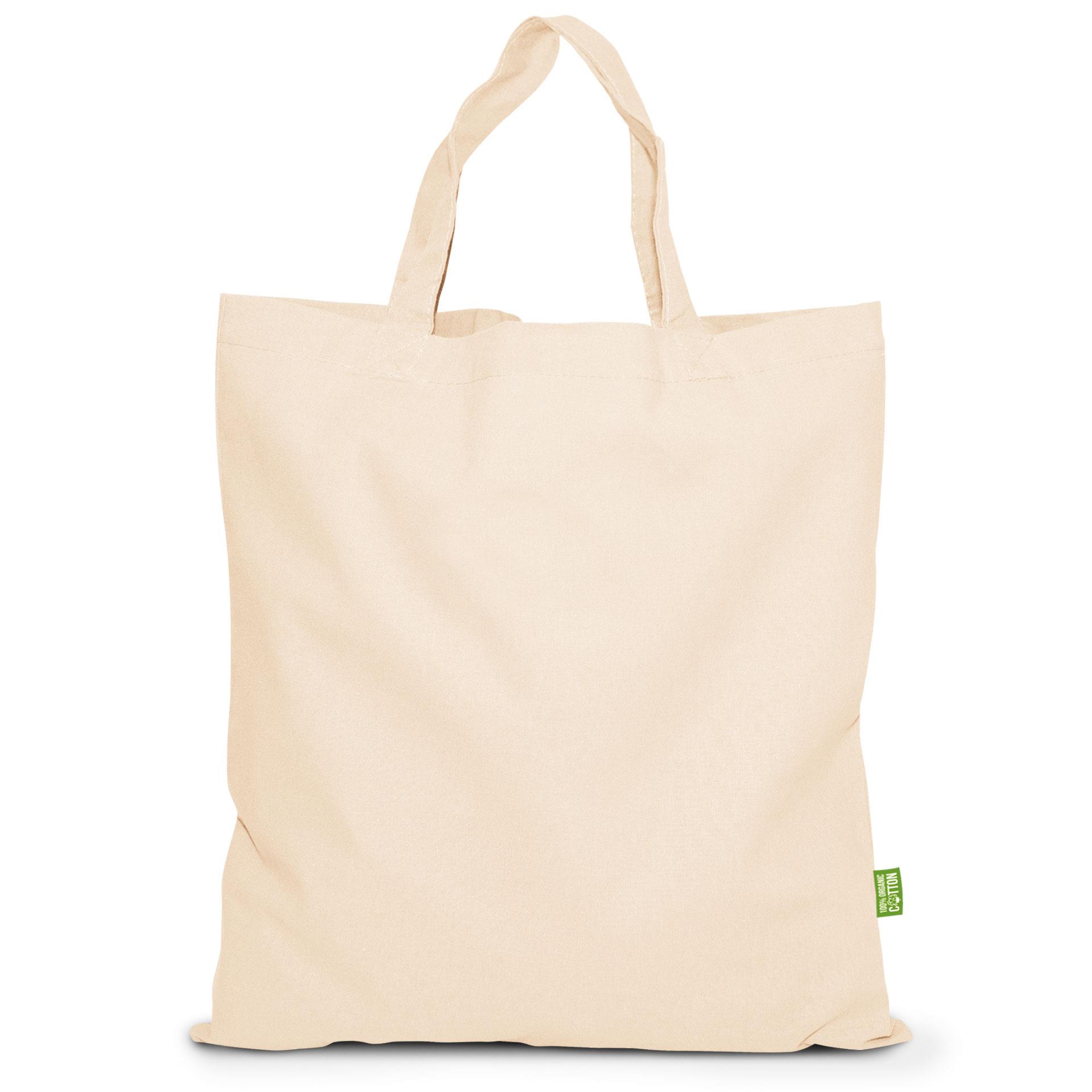 DARWIN – Bio-Baumwolltasche mit kurzen Henkeln