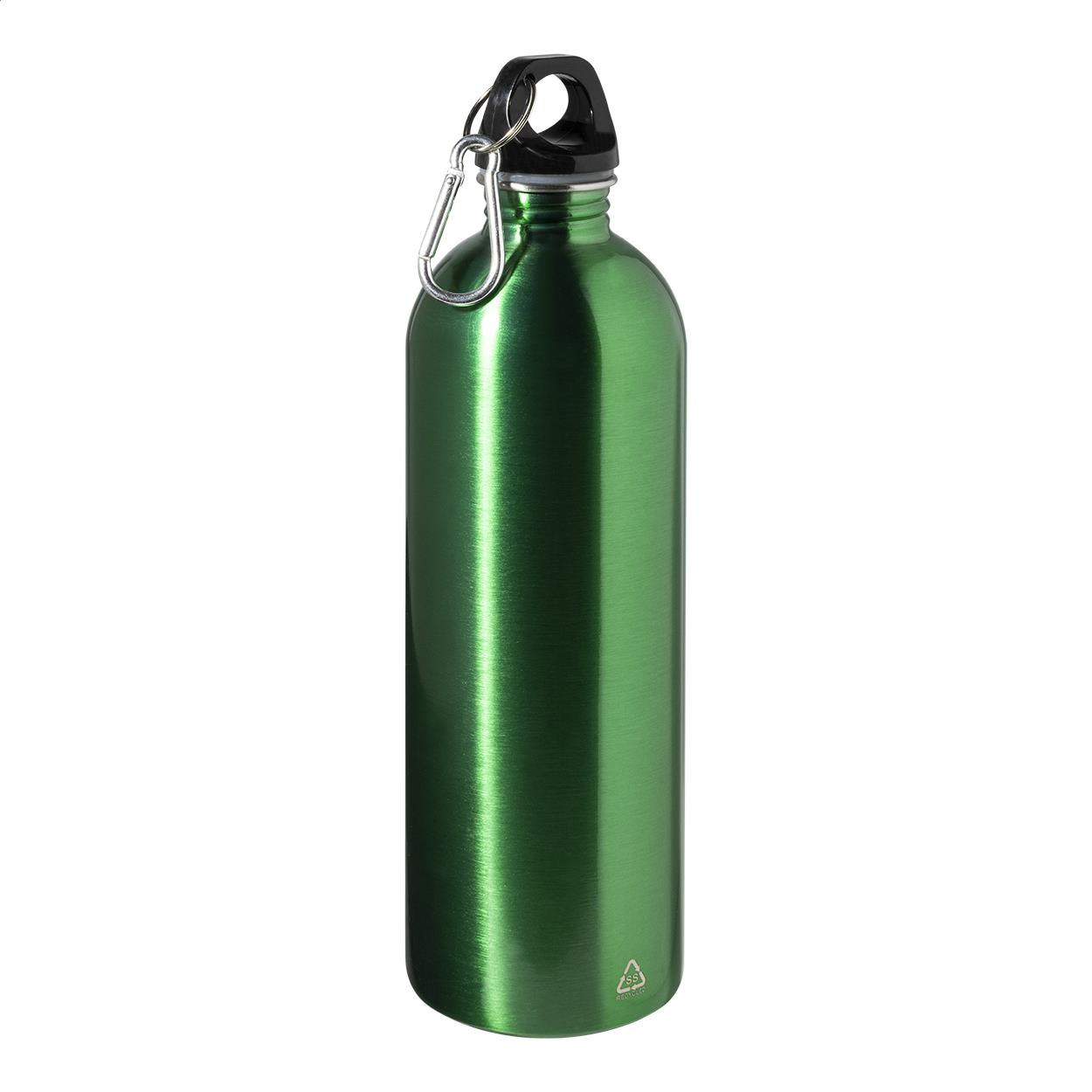 Flasche aus recyceltem Edelstahl