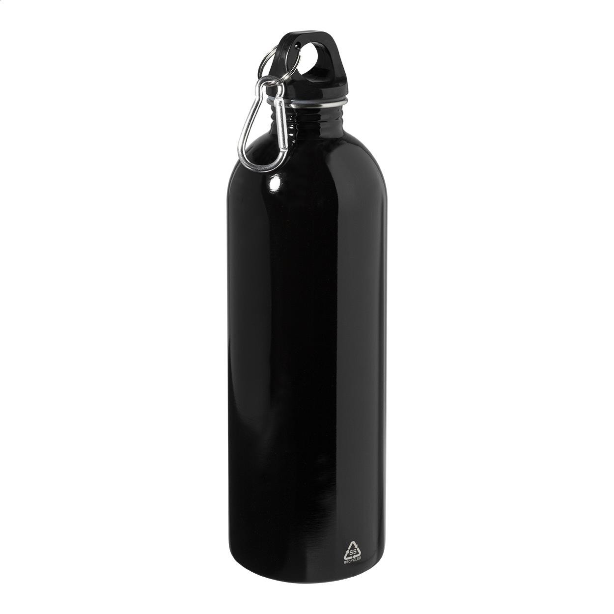 Flasche aus recyceltem Edelstahl