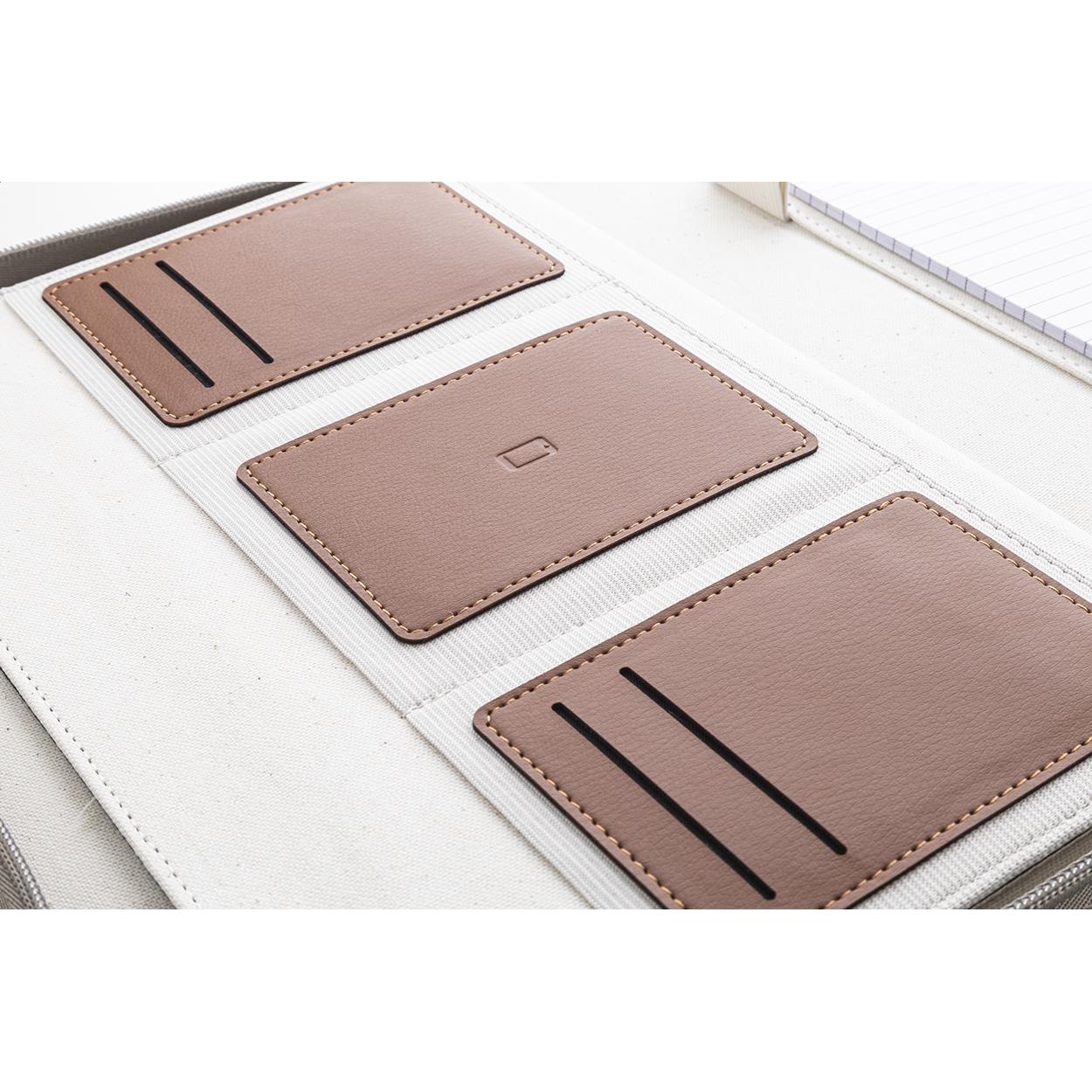 Dokumentenmappe aus recyceltem Canvas
