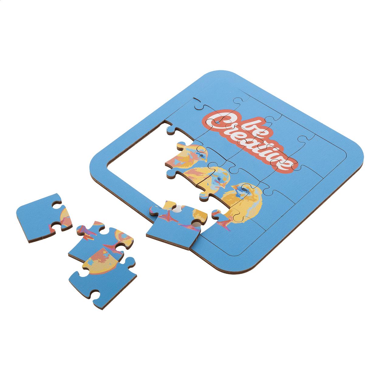 Individuelles Holzpuzzle