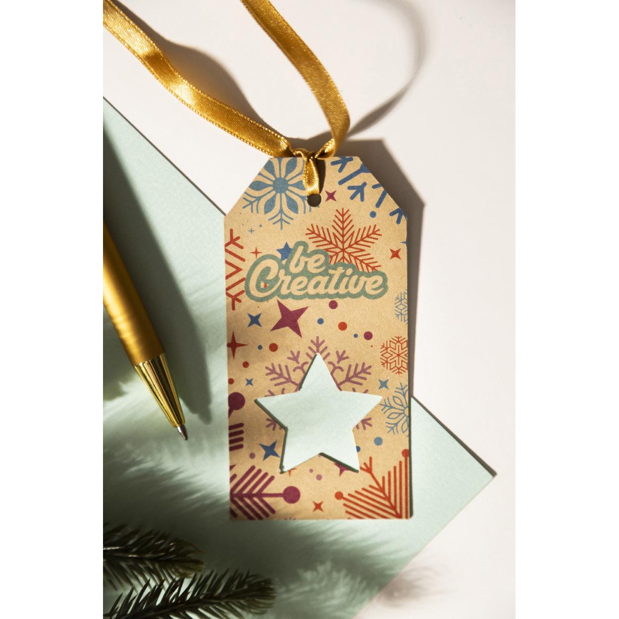 Geschenkanhänger, Stern