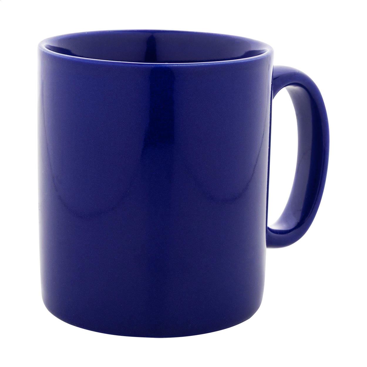 farbiger Keramikbecher