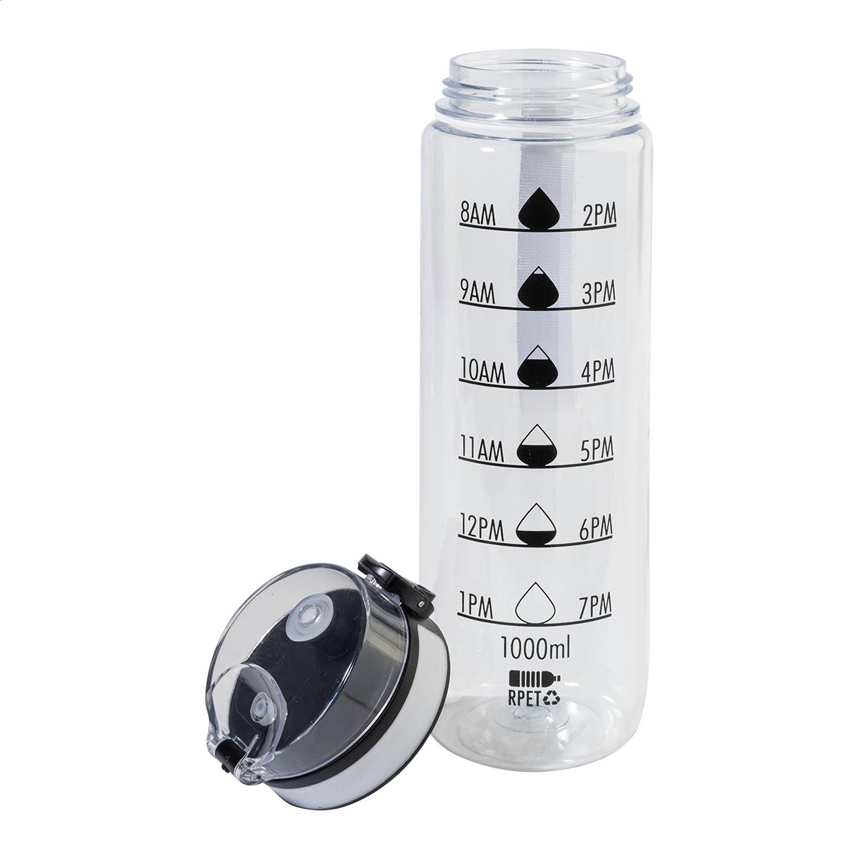 RPET Flasche mit Motivationsanzeige