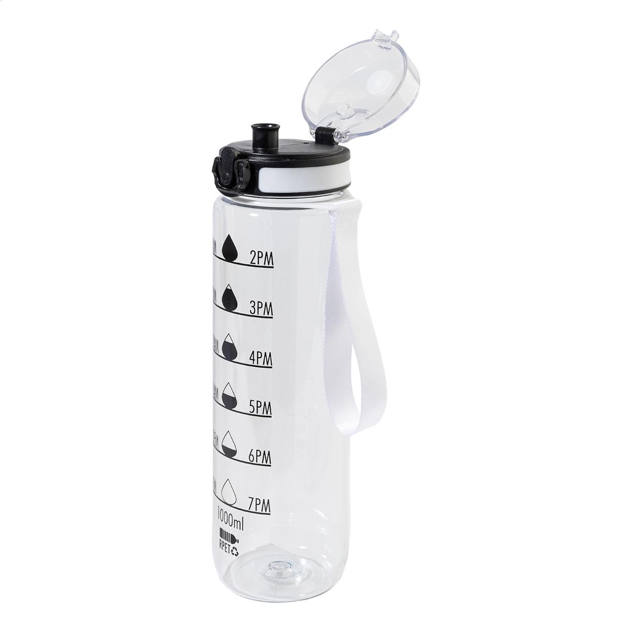 RPET Flasche mit Motivationsanzeige