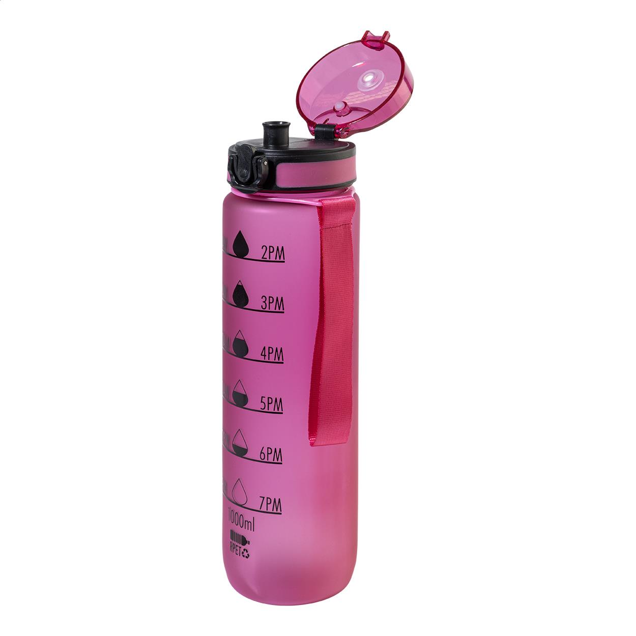 RPET Flasche mit Motivationsanzeige