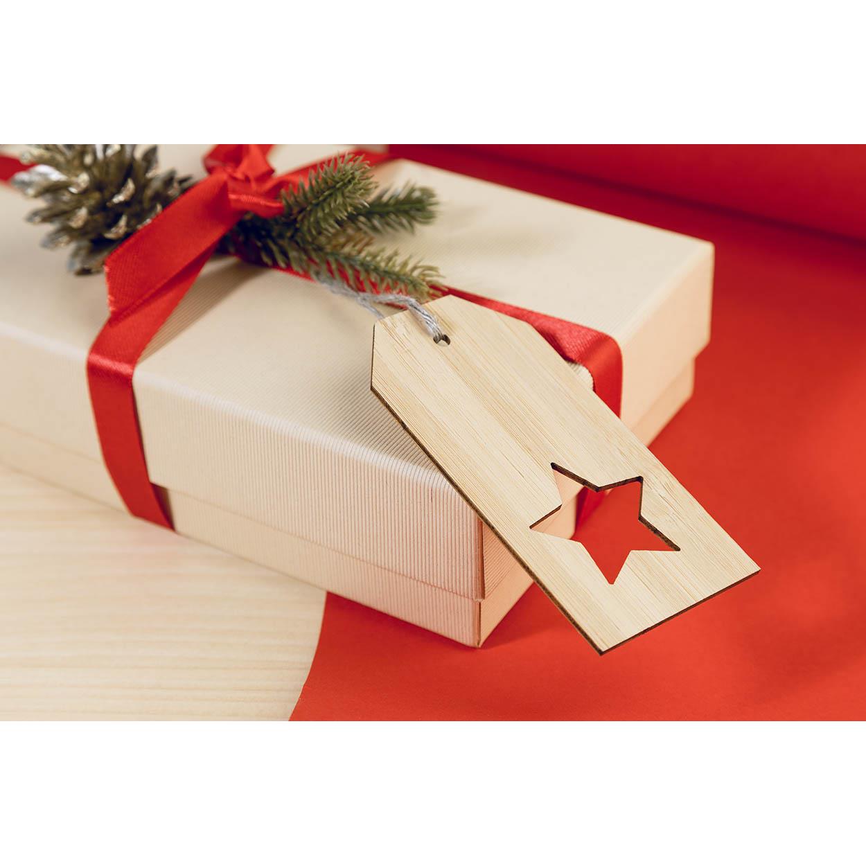 Geschenkanhänger, Stern