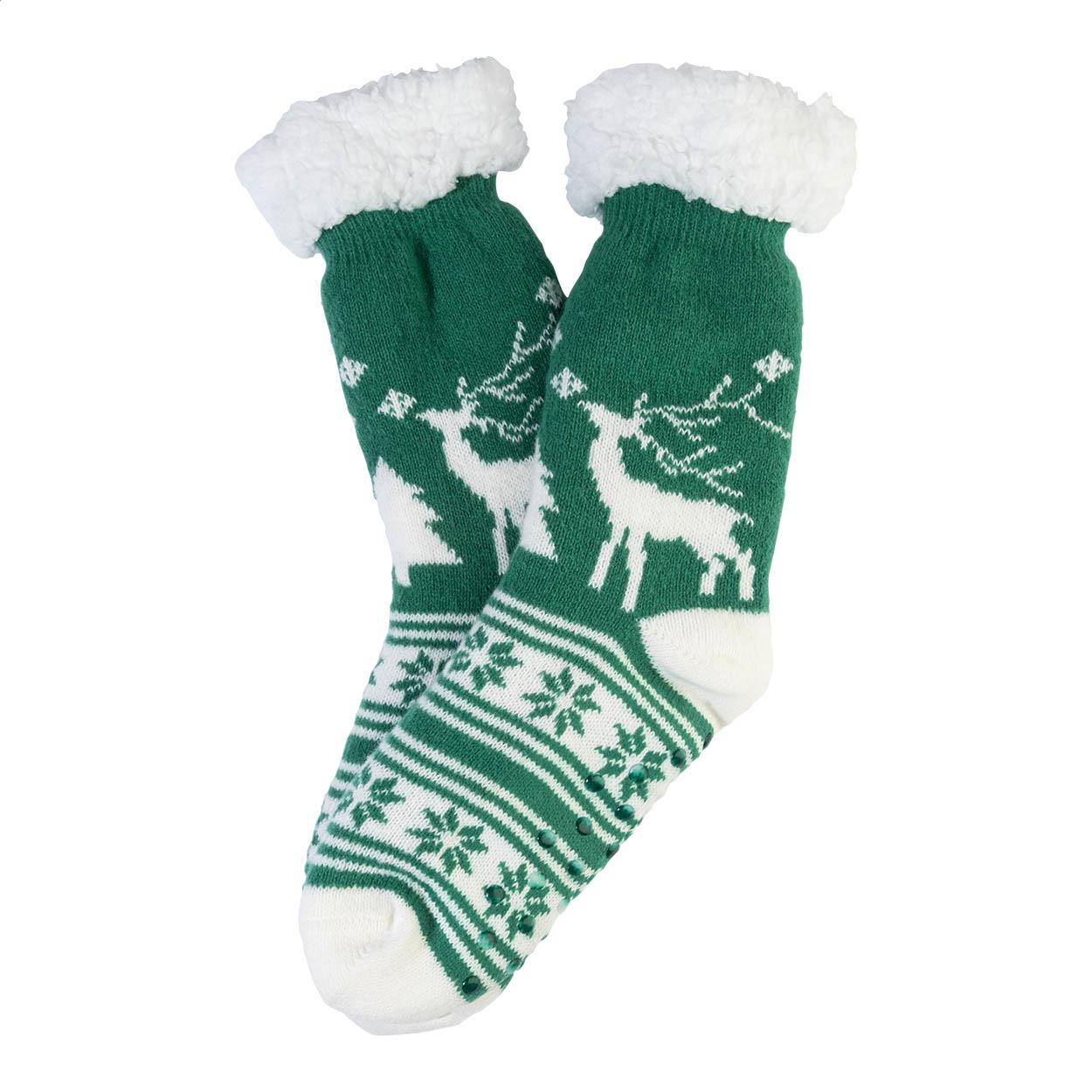 Weihnachtshausschuhsocken