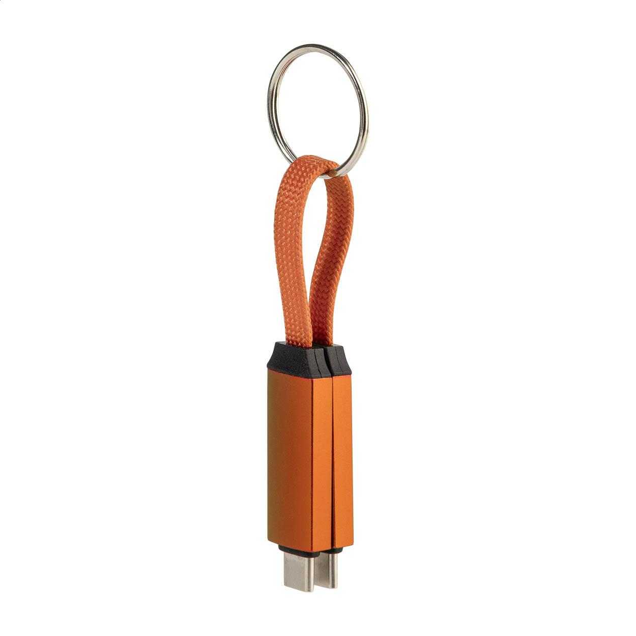 Schlüsselanhänger mit 60W USB-C-Kabel