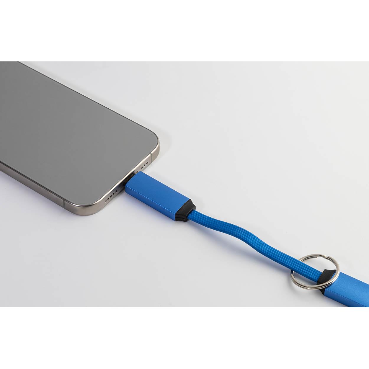 Schlüsselanhänger mit 60W USB-C-Kabel