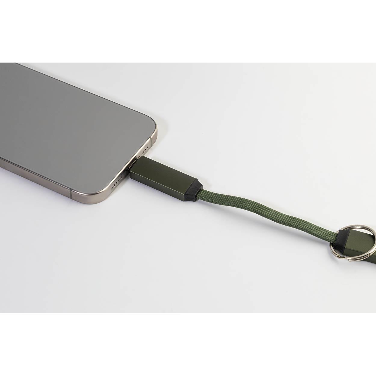 Schlüsselanhänger mit 60W USB-C-Kabel