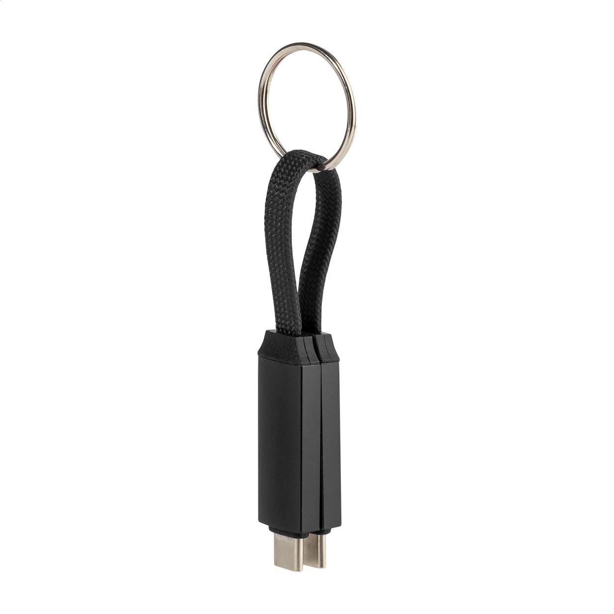 Schlüsselanhänger mit 60W USB-C-Kabel