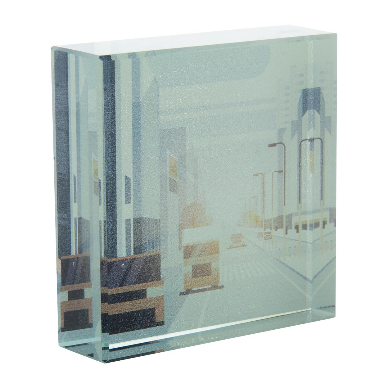 Glas-Quader