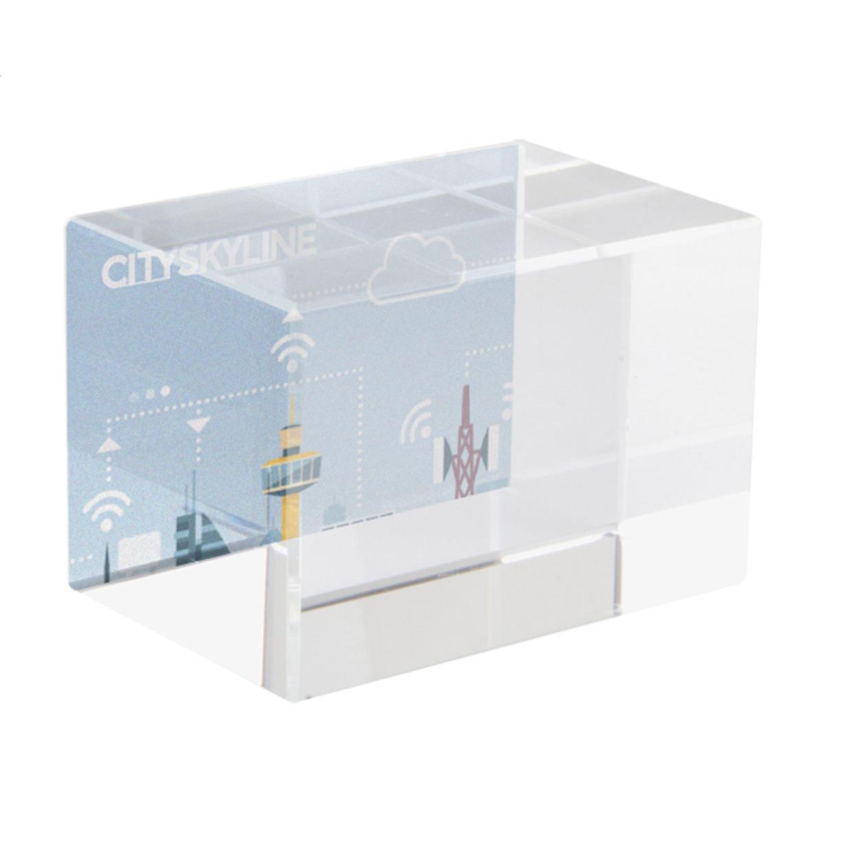 Glas-Quader