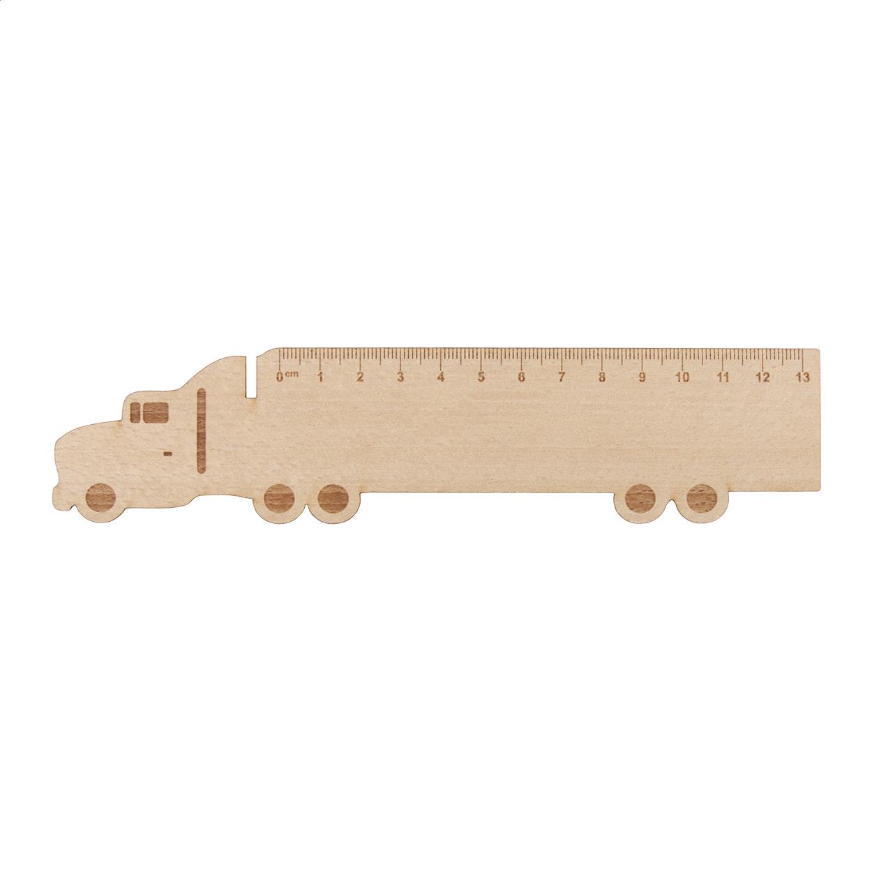 Lineal aus Holz