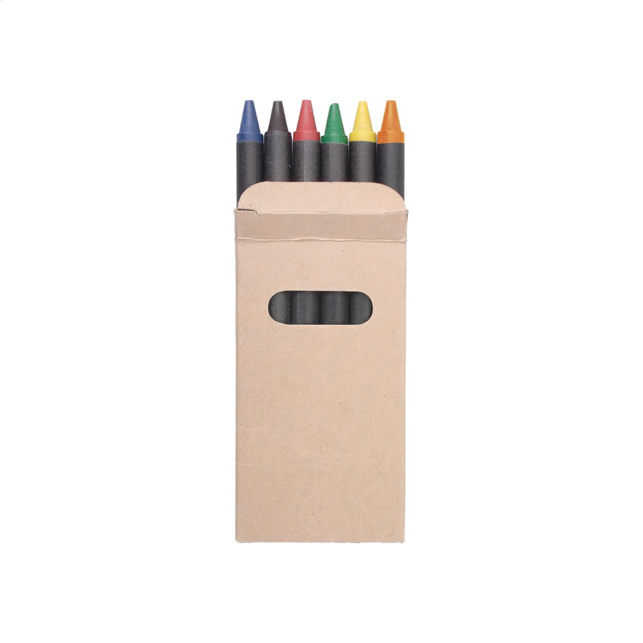 Wachsmalstift-Set (6-tlg.)