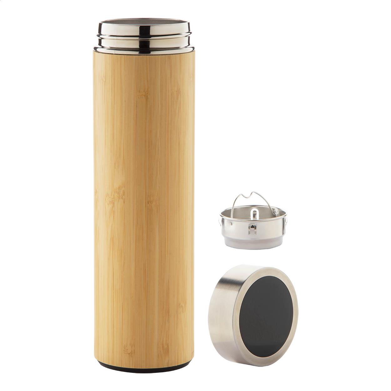 Isolierflasche mit Thermometer