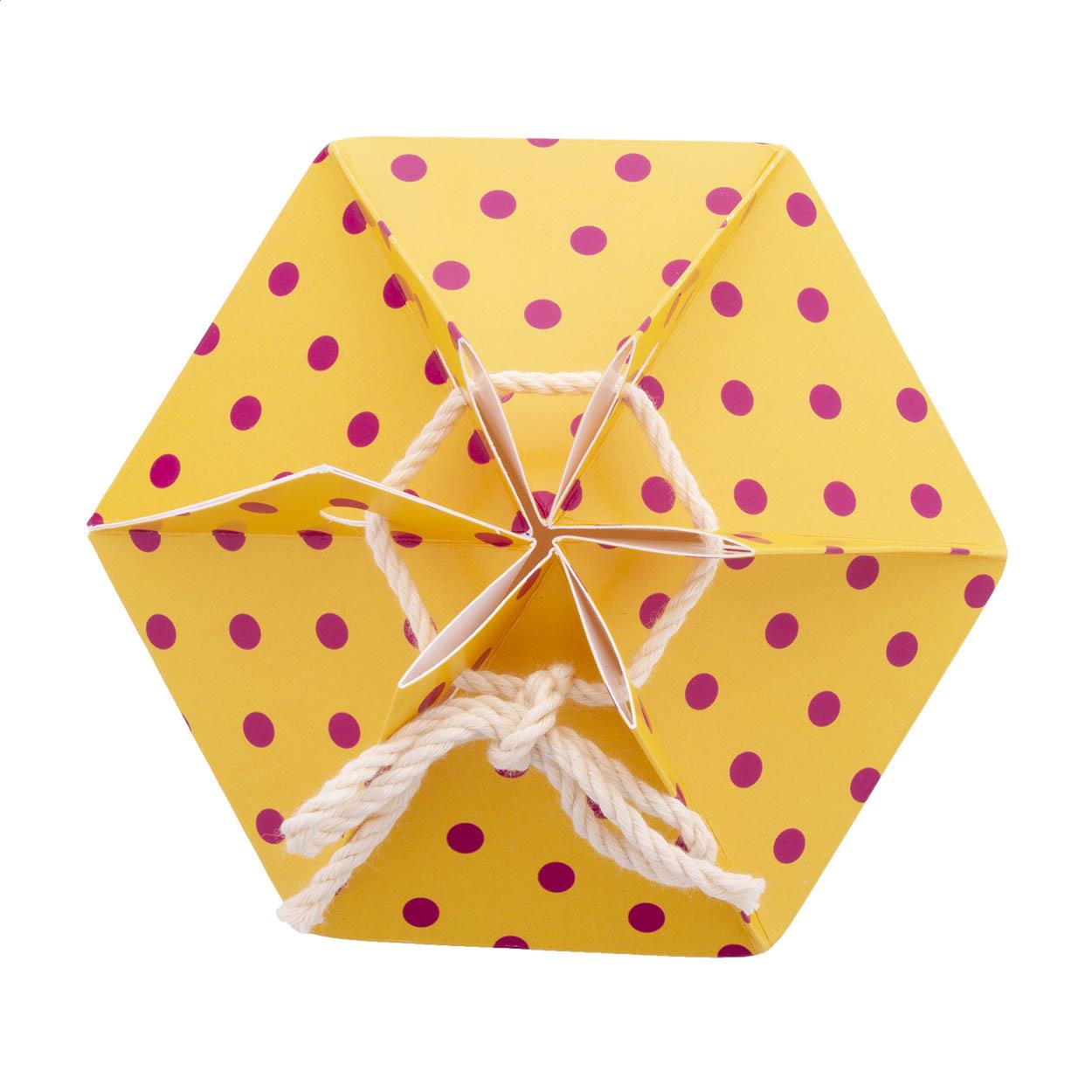 Sechseckige Geschenkbox