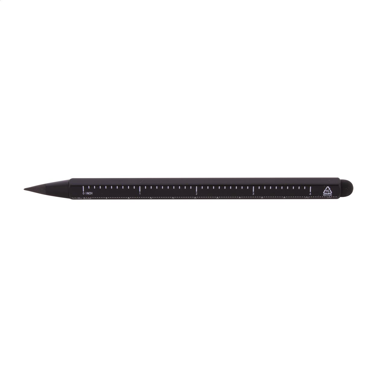 Tintenloser Stift mit Lineal