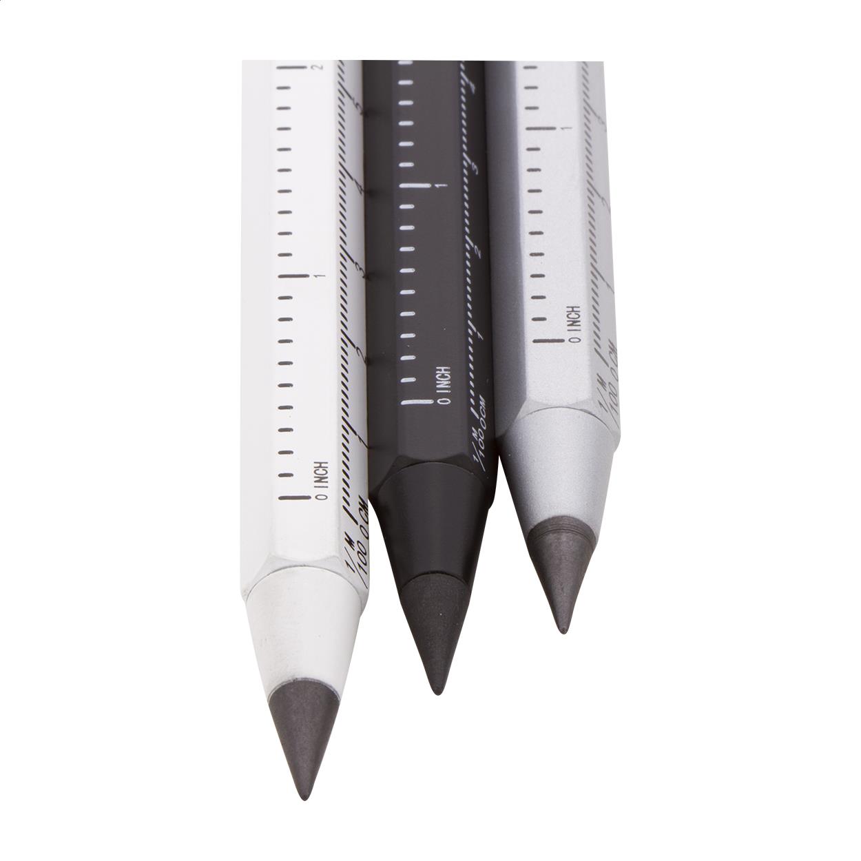 Tintenloser Stift mit Lineal