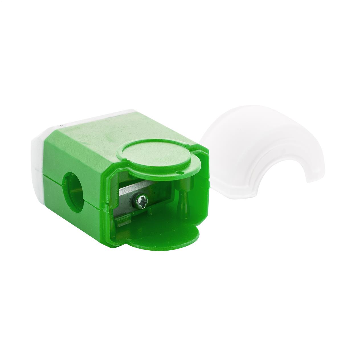 Radiergummi und Spitzer